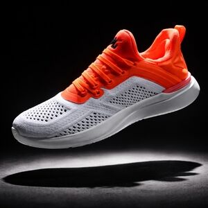APL TECHLOOM TRACER in Laser Red and White Athletic Shoes for Women